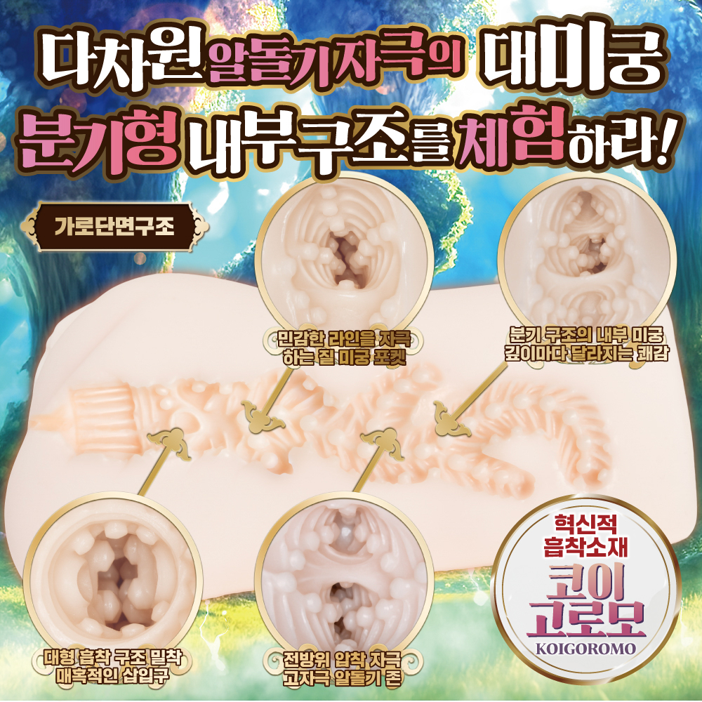 이세계착정다차원 알갱이돌기 질미궁 설명