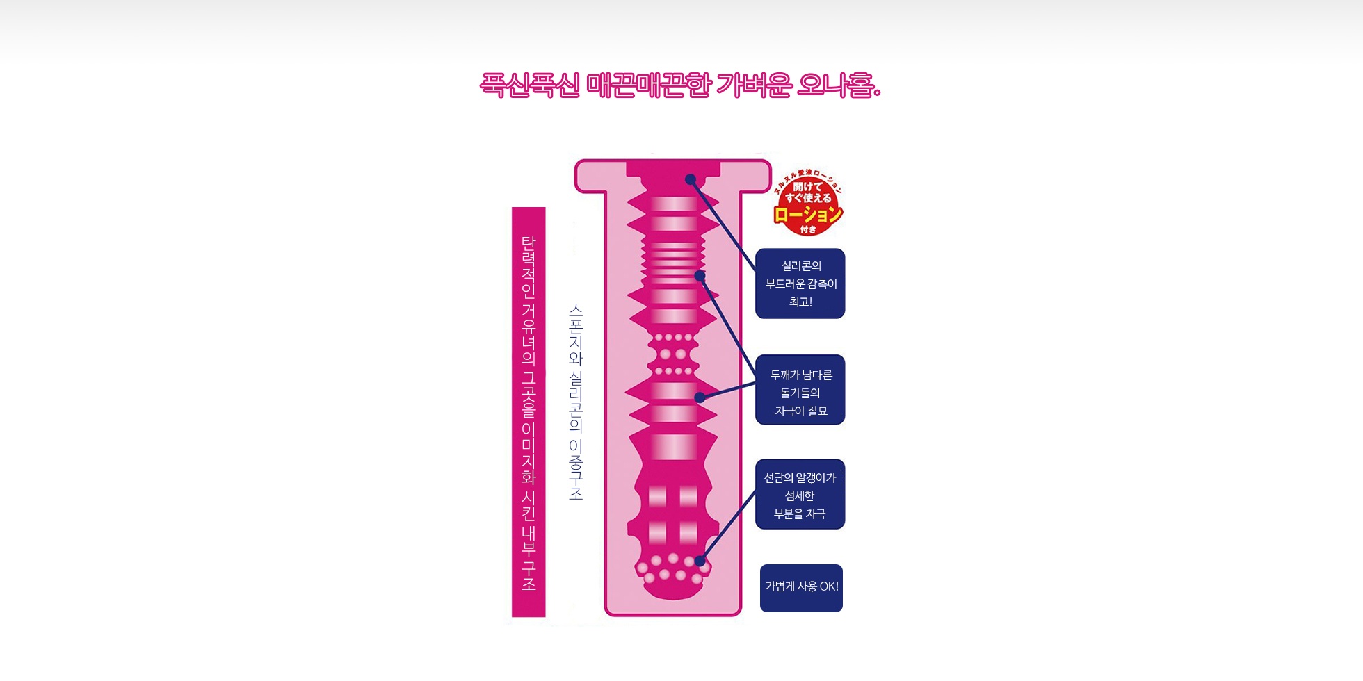거유 공기 신부 에어홀2 설명