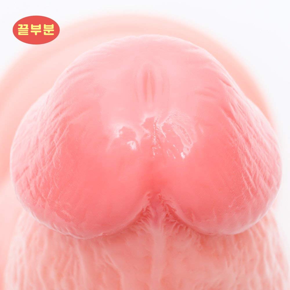 말랑말랑 리얼 커브 딜도 20cm 설명