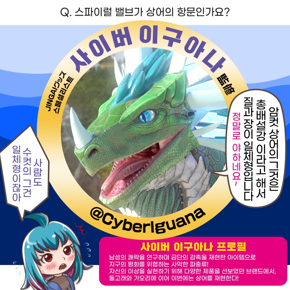 상어의 나선 엉켜붙는 소프트 설명