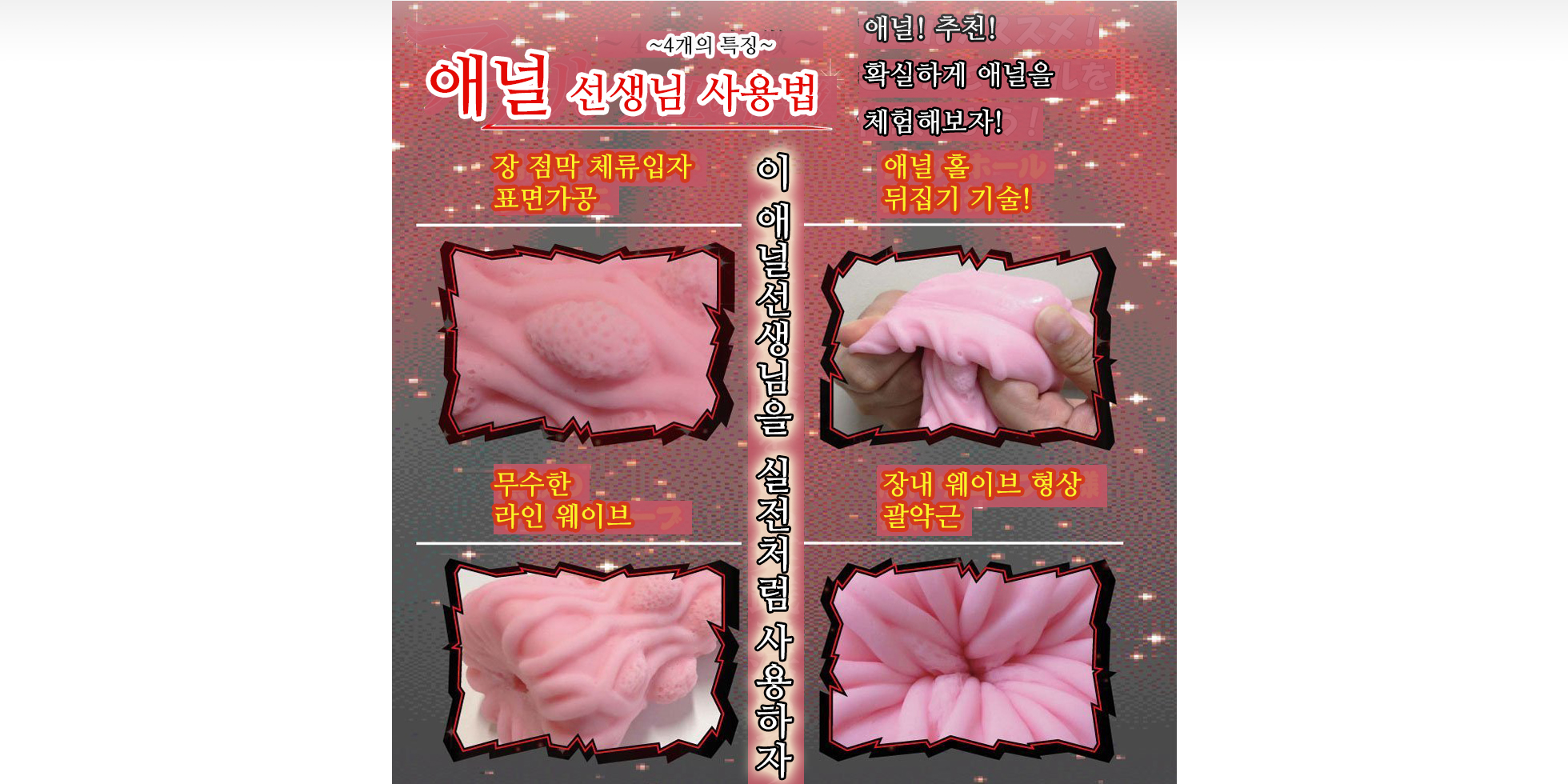 애널혁명 장쾌감 애널선생 설명