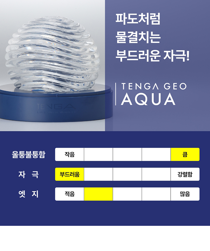 뉴 텐가 지오 아쿠아 설명