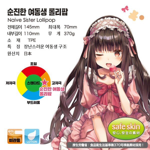순진한 여동생 롤리팝 설명