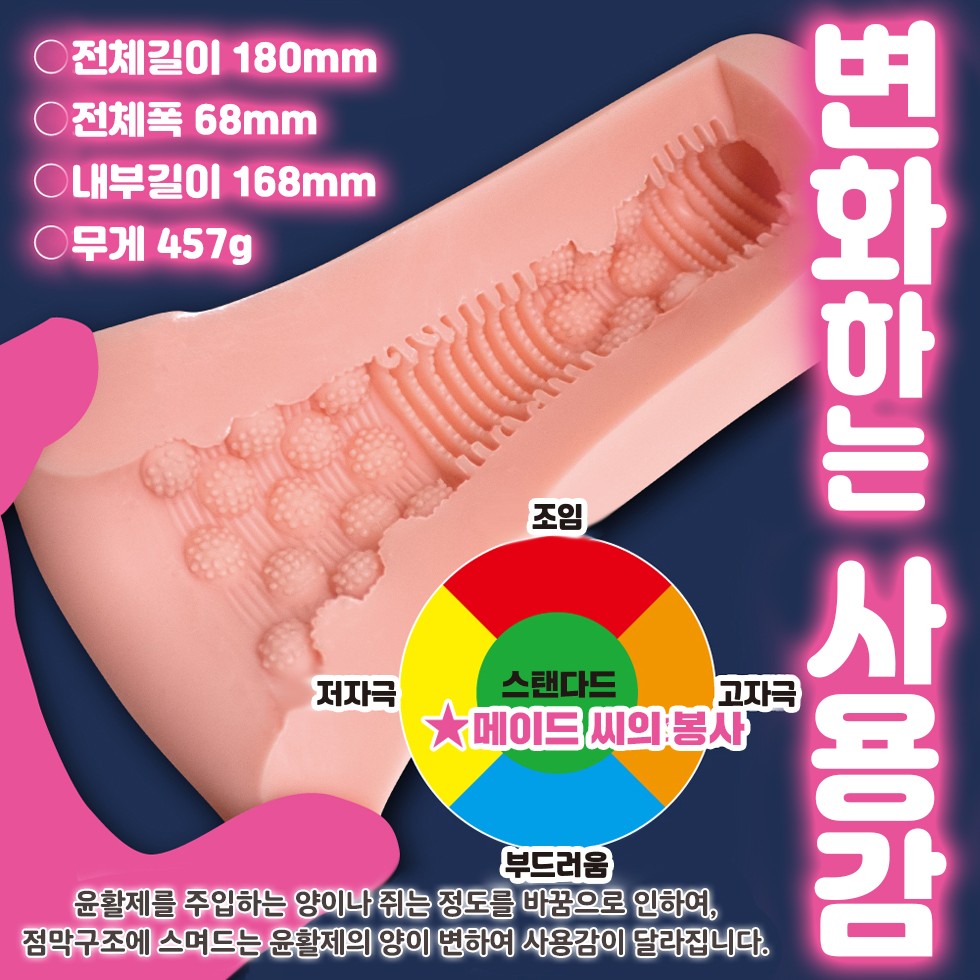 메이드 씨의 봉사 설명