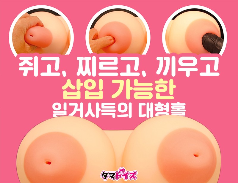 탱글탱글 가슴 니플퍽 설명
