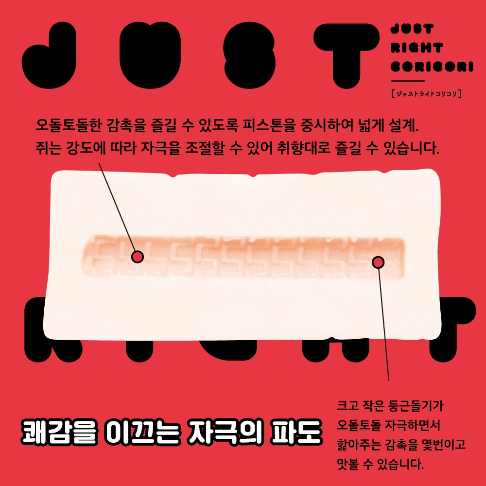 JUST RIGHT CORICORI 설명