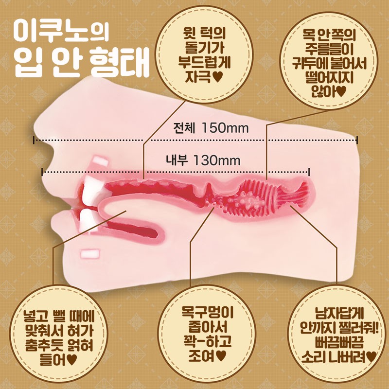 나기사 이쿠노의 펠라홀 루쥬 설명
