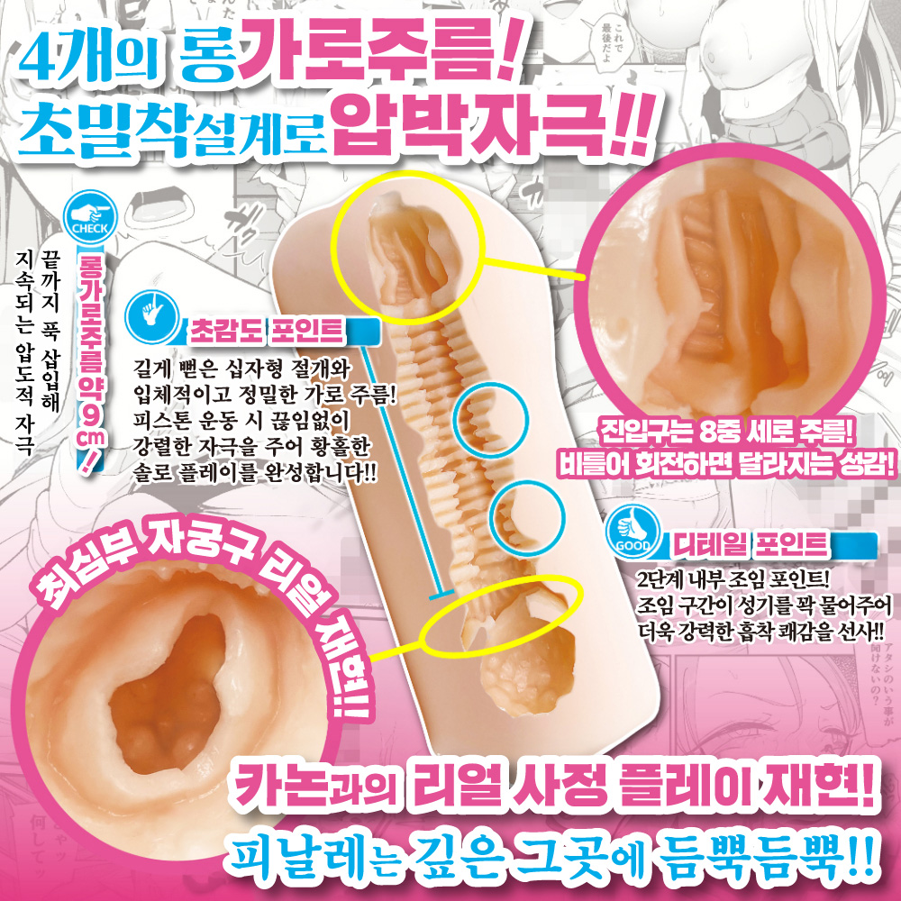 눌러앉은 갸루가 구멍을 쓰게 해주는 이야기 오나홀 4 설명