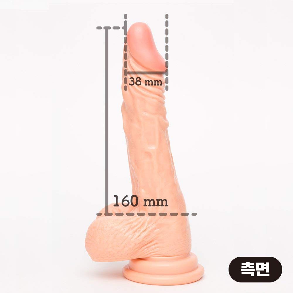 말랑말랑 리얼 딜도 16cm 설명