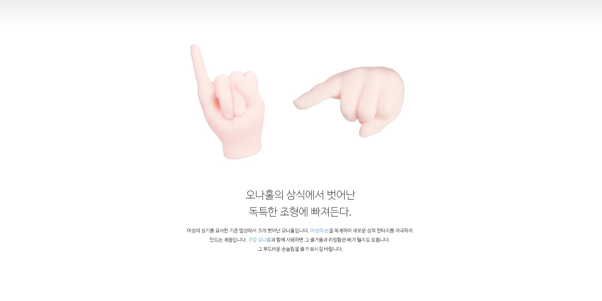 핸드 오나홀 설명