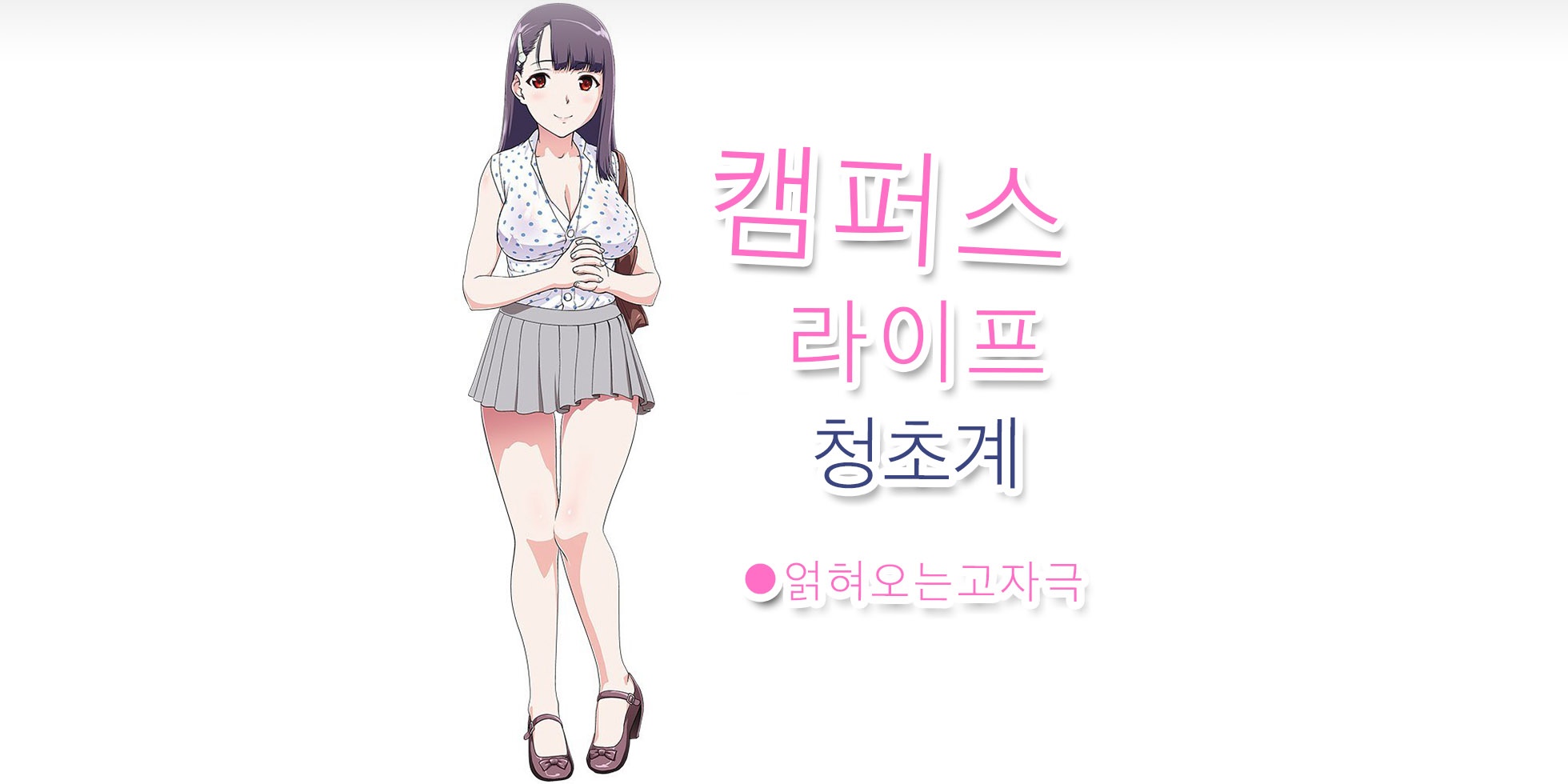 캠퍼스 라이프 청순소녀 설명
