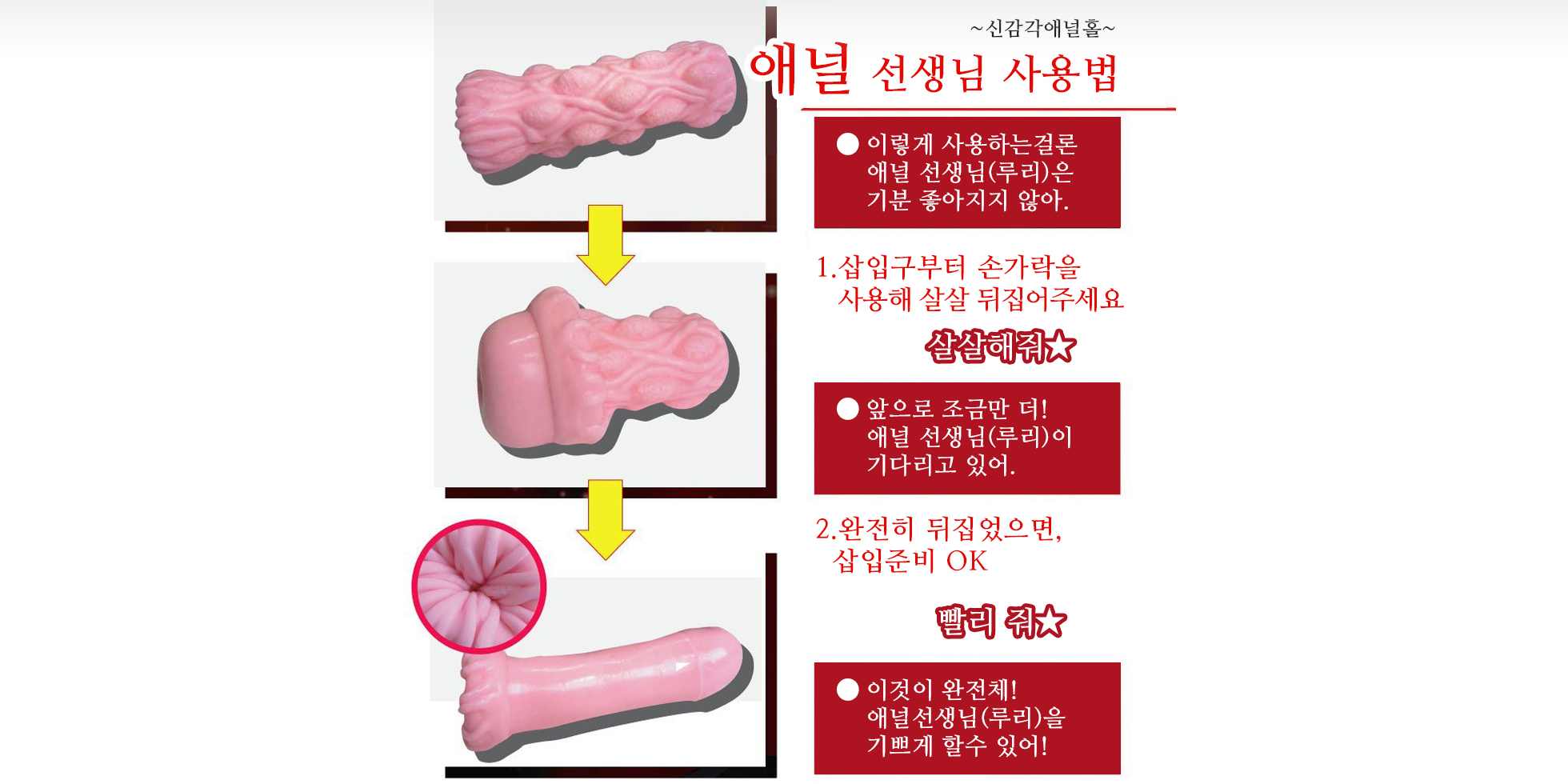 애널혁명 장쾌감 애널선생 설명